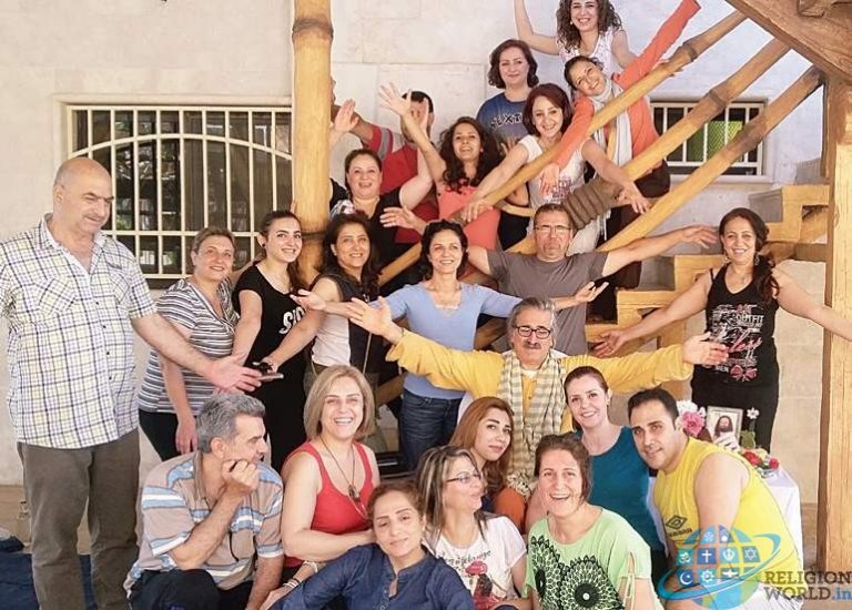 Art of Living Teacher generating HOPE in Syrian War Survivors