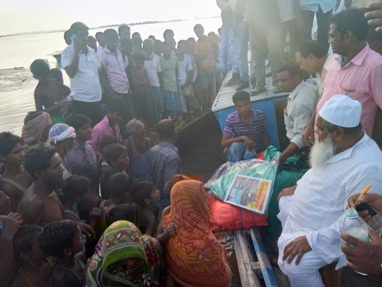 Flood Relief by Ajmal CSR Unit Markazul Ma’arif in Assam & Bihar