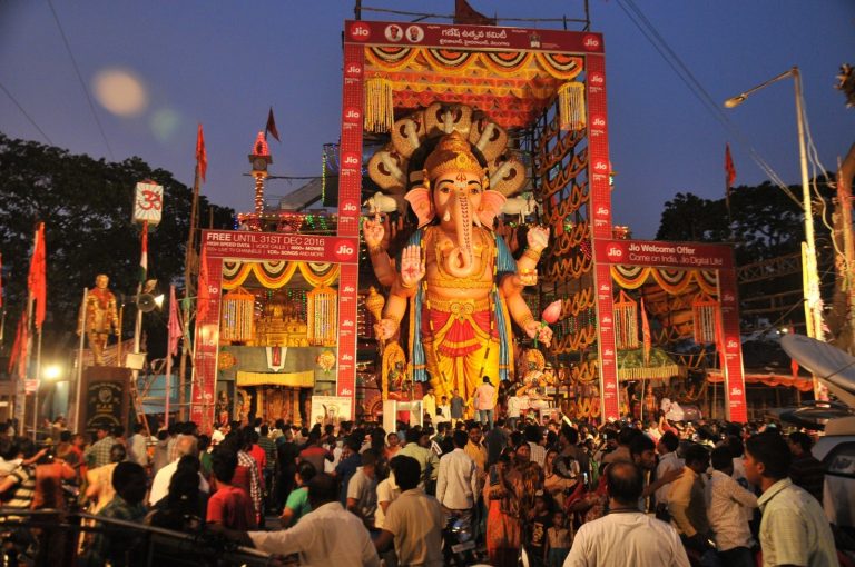 Khairatabad’s Tallest Ganesha City’s Festive attraction