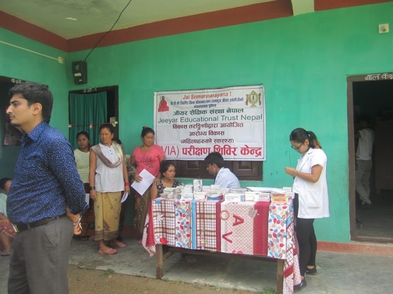 Cancer Awareness Camp Conducted by Mahila Arogya Vikasa JET Nepal