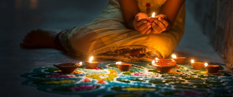 Diwali in South India is more of Lights than Crackers