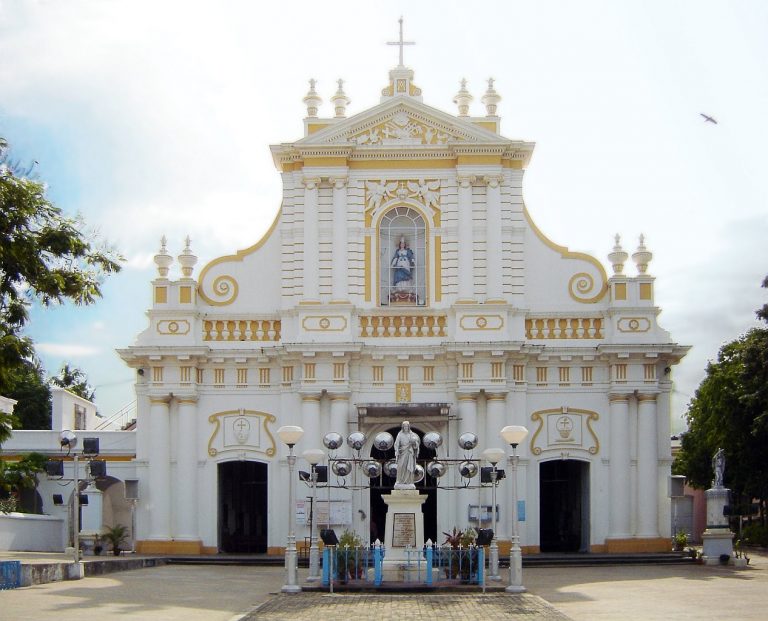 50 Stars of Christmas : Immaculate Conception Cathedral, Puducherry – reminiscent of French history in india