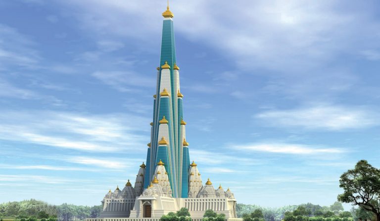 Bhumi Puja of the tallest temple in Gurugram by Isckon Bangalore