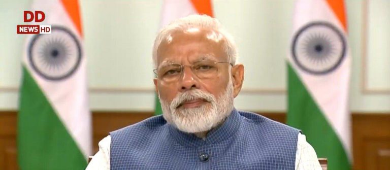 प्रधानमंत्री नरेन्द्र मोदी की अपील पर सर्वधर्म संतों की विडियो कॉन्फ्रेंसिंग से चर्चा