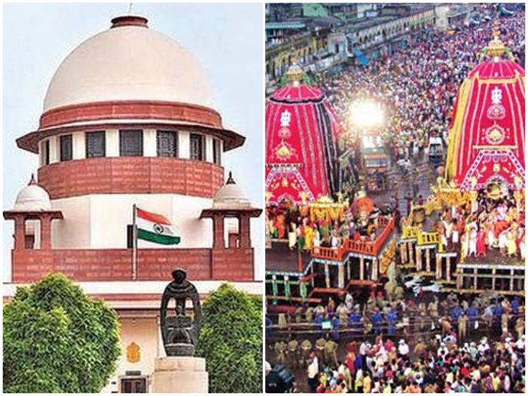 जगन्नाथ पुरी रथयात्रा को सुप्रीम कोर्ट ने शर्तों के साथ दी इजाजत