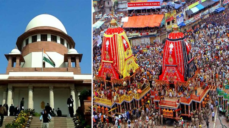 जगन्नाथपुरी रथयात्रा पर रोक के खिलाफ सुप्रीम कोर्ट में याचिका दायर