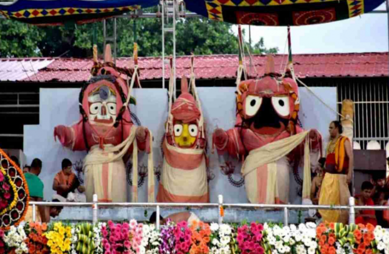 जगन्नाथपुरी: ‘स्नान पूर्णिमा’ पर श्रद्धालुओं के बिना संपूर्ण हुआ अनुष्ठान