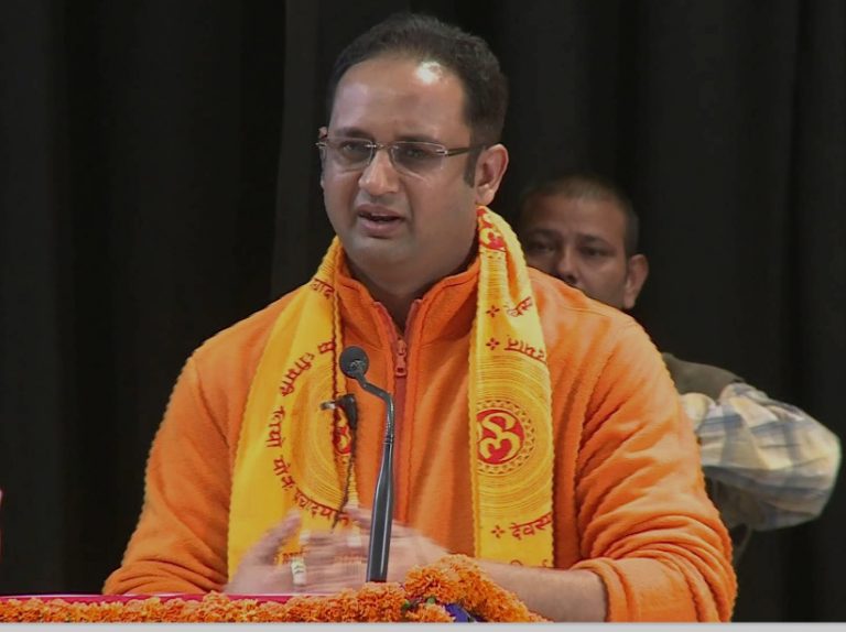 Dr. Chinmay Pandya, honoured for his Judicial Tenure of the Templeton prize