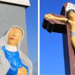 Jesus and Virgin Mary Statues Restoration Sparks Controversy