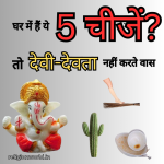 घर में हैं ये 5 चीजें? तो देवी-देवता नहीं करते वास