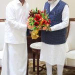 RJ Rathnakar of The Sathya Sai Central Trust Meets Hon’ble Prime Minister Narendra Modi