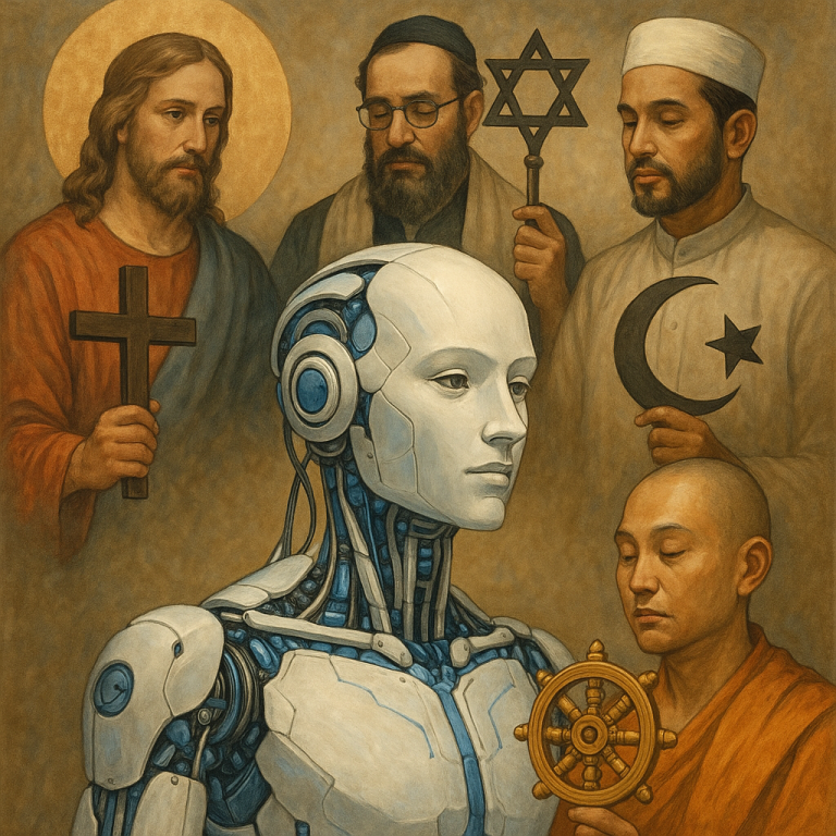 The Theology of Technology: How Faith Traditions Interpret AI and Biotech