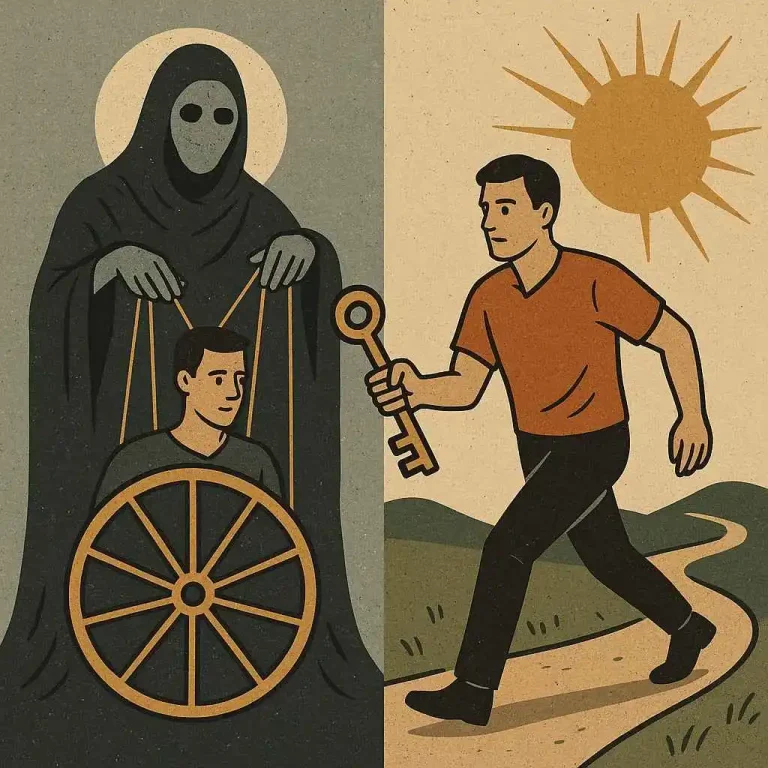 The Role of Destiny vs Free Will in Human Life