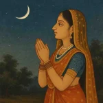 अमावस्या से उभरती रोशनी—पहले चंद्र दर्शन का रहस्य और शुभता