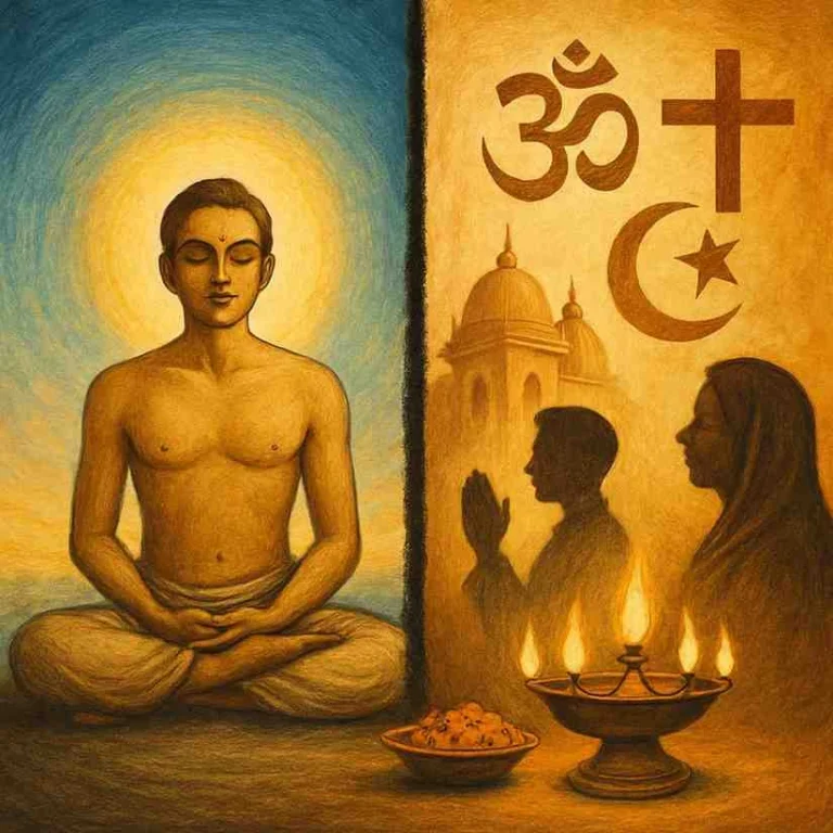 क्या सत्य धर्म है या धर्म सिर्फ रूप और रिवाज़ ?