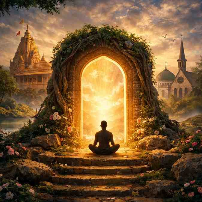 मंदिर, मस्जिद और चर्च से पहले मन का द्वार क्यों ज़रूरी है?