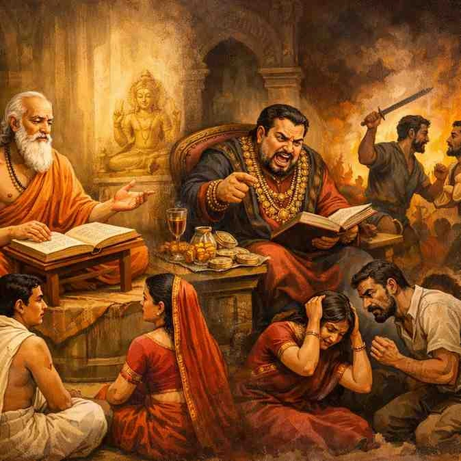 धर्मग्रंथों की गलत व्याख्या कैसे होती है?