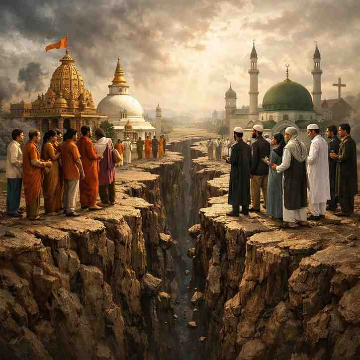 क्या धार्मिक पहचान समाज को बांटती है?