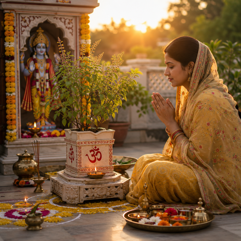 एकादशी पर तुलसी को जल देना चाहिए या नहीं? जानिए सही नियम, पूजा विधि और धार्मिक मान्यता